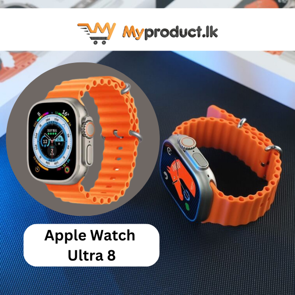 Apple Watch Ultra 8 With Apple Logo ( High Copy)"