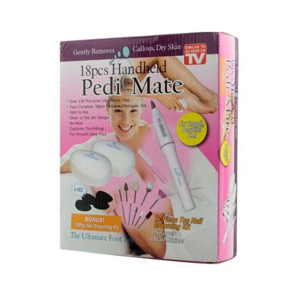 Pedi Mate 18pcs Handheld"