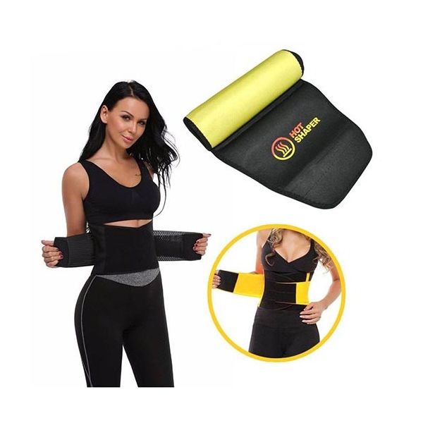 High Quality Material Unisex Free Size Adjustable Yoga Gym Hot Shaper Slim Fit Slimming Waist Belt"