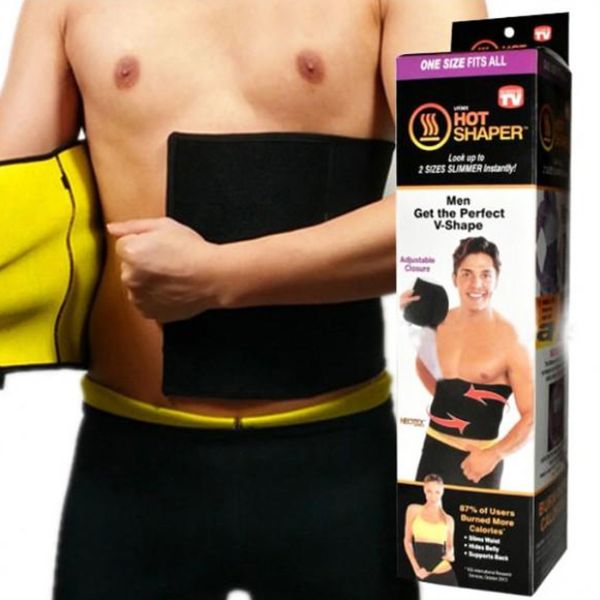 High Quality Material Unisex Free Size Adjustable Yoga Gym Hot Shaper Slim Fit Slimming Waist Belt"