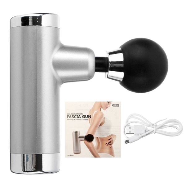 Mini Electric Massager Portable Muscle Meridian Fascia Gun Health Care Sports Fitness Equipment"