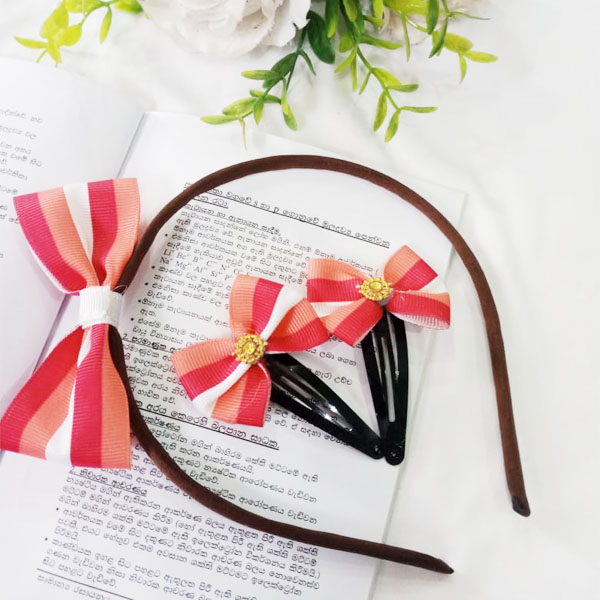 Hair Band with Hair Clips"
