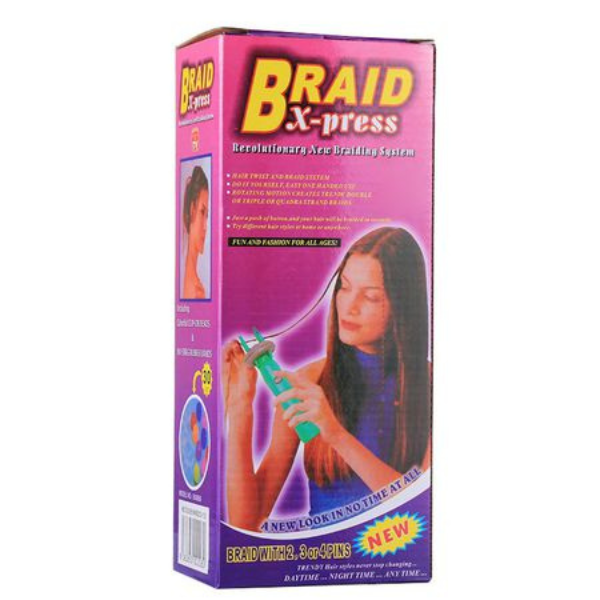 Braid X-Press - Electric Hair Braiding Machine"
