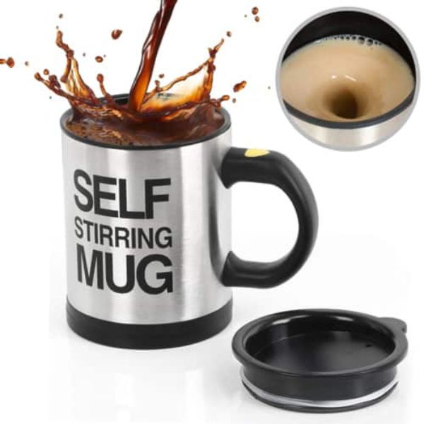 Self  stirring mug"