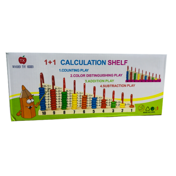 Children Calculation Shelf Block Wooden Toy Series - Educational and Fun Toys for Kids"