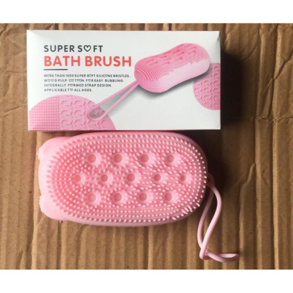 super soft bath brush"