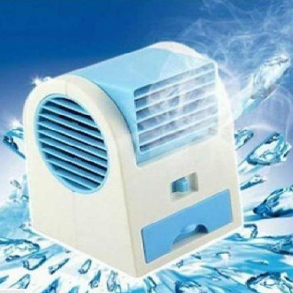 Mini Portable Water & Ice Cooling Air Conditioner Fan"